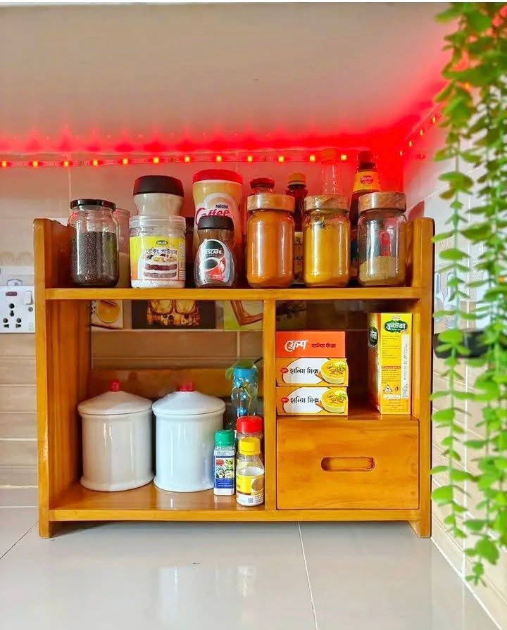 Kitchen shelves