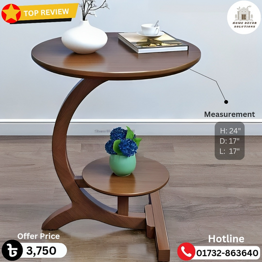 Bedside Coffee Table | Wooden Side Table For Home & Office