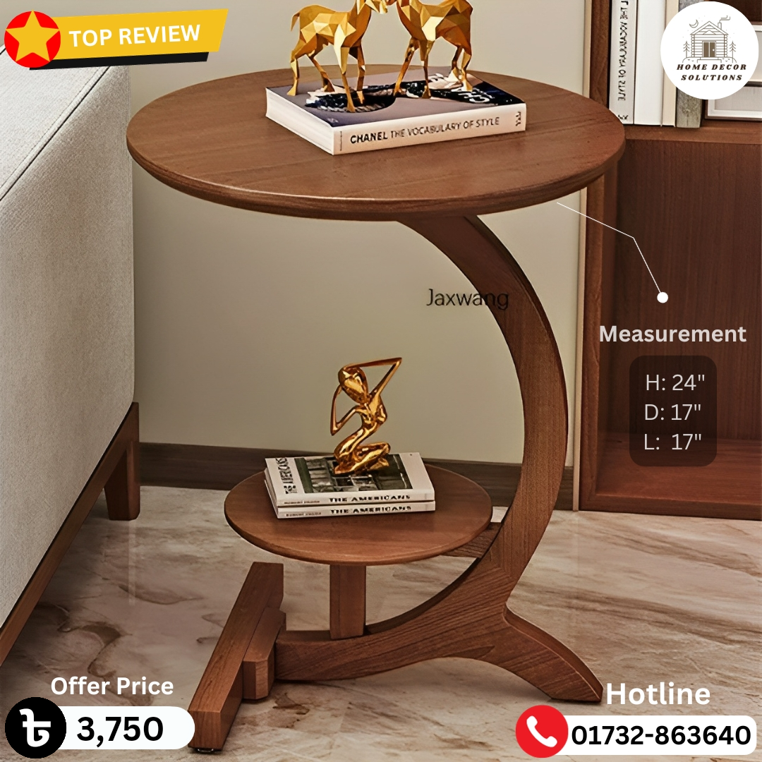 Bedside Coffee Table | Wooden Side Table For Home & Office