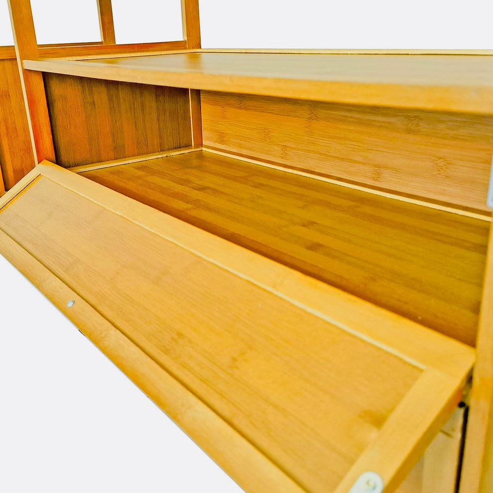 Modern Wooden Clothes Rack Stand