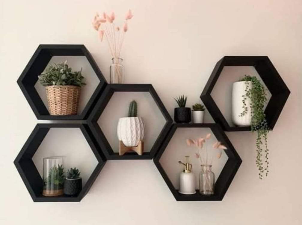 5 pics Wall Shelf