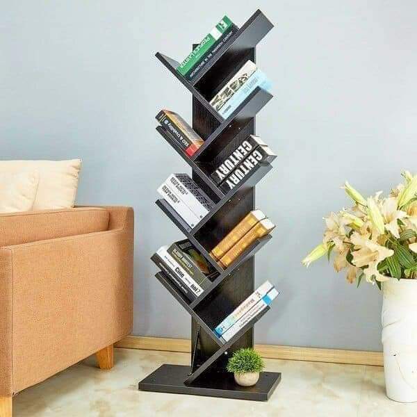 9 Tier Tree Book Shelf