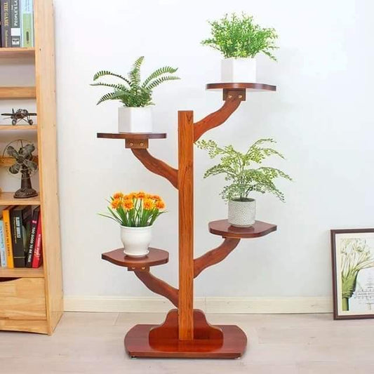 Exclusive wooden Plant stand Office / Home