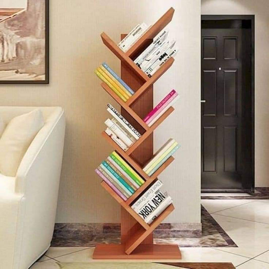 Wooden 9 book shelf
