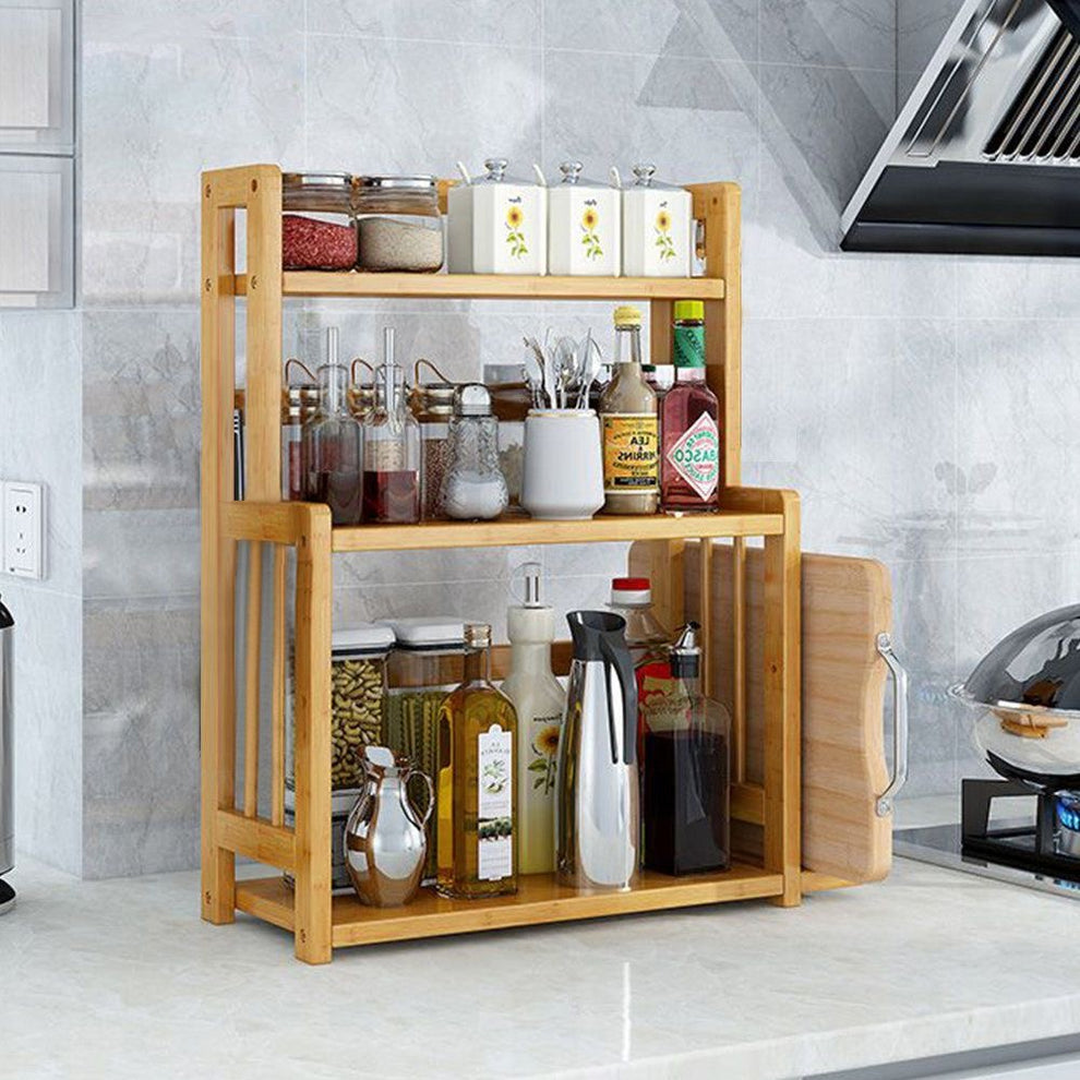 Wooden Kitchen organizer 3 layer – Home Decor Solutions