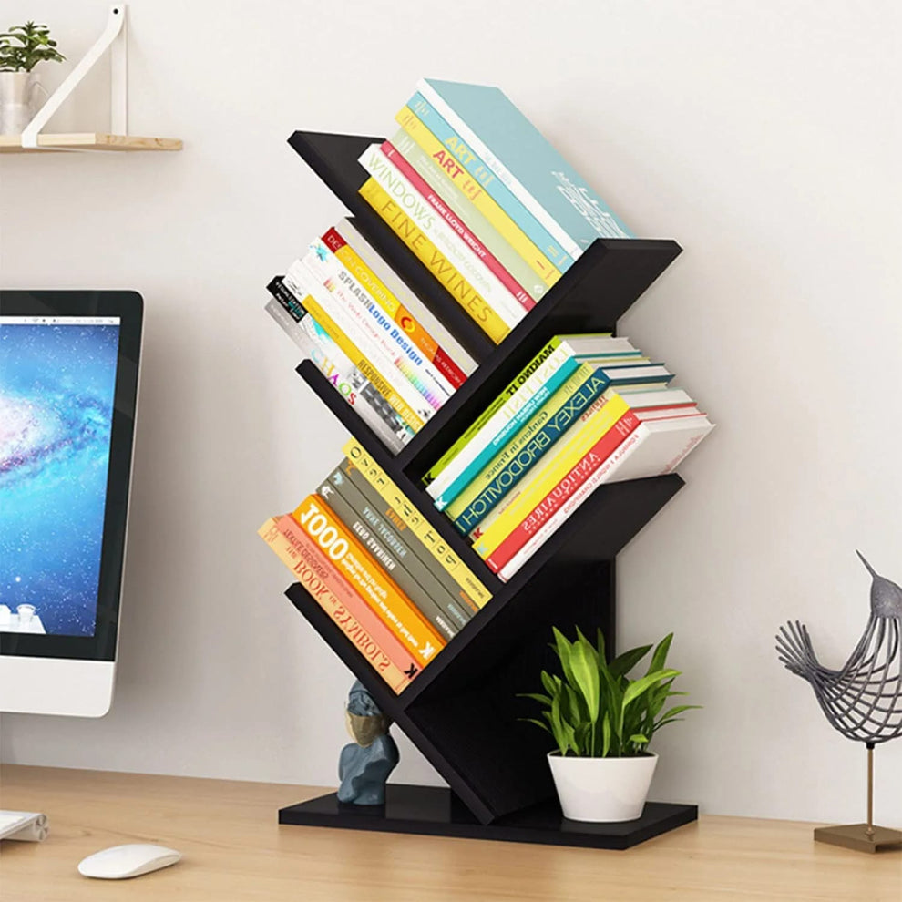 5 Tier Tree Book Shelf