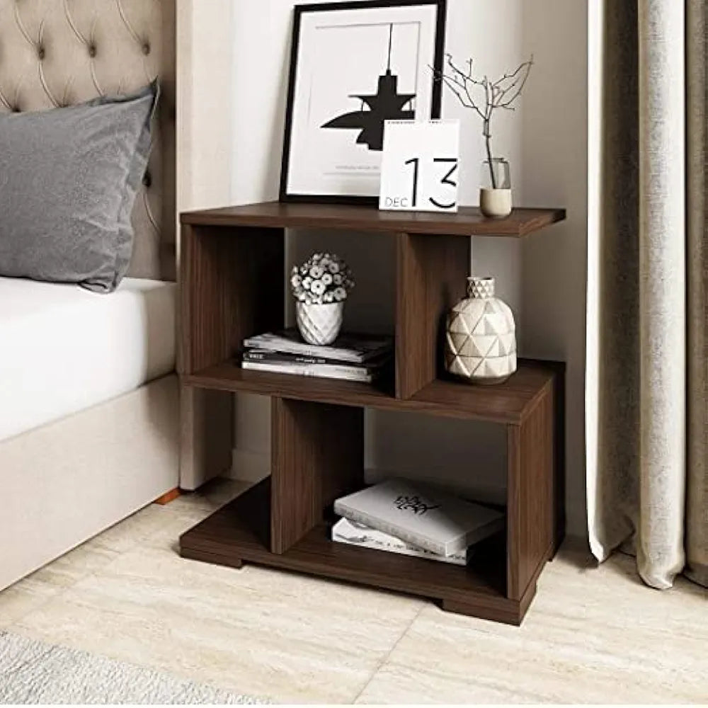 Wooden Bedside Table for Bedroom