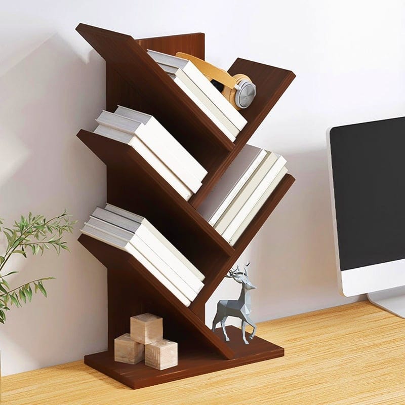 5 Tier Tree Book Shelf