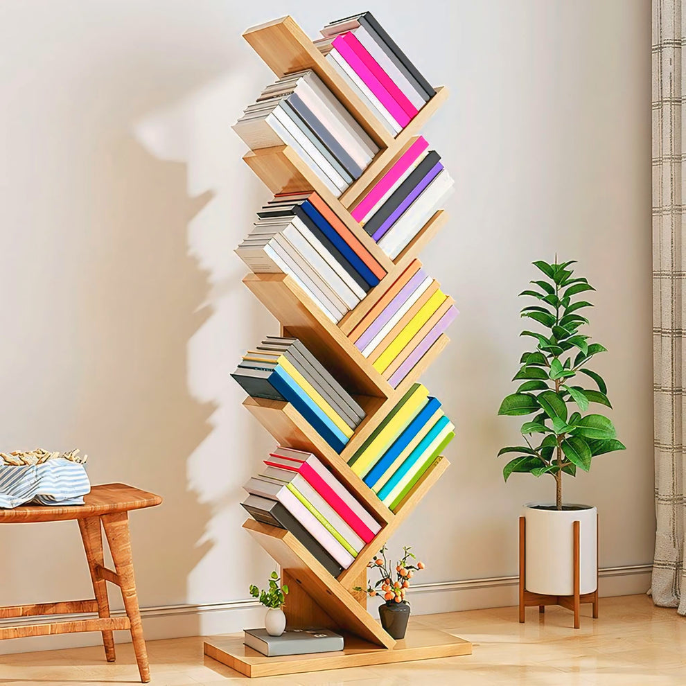 9 Tier Tree Bookshelf Without Box
