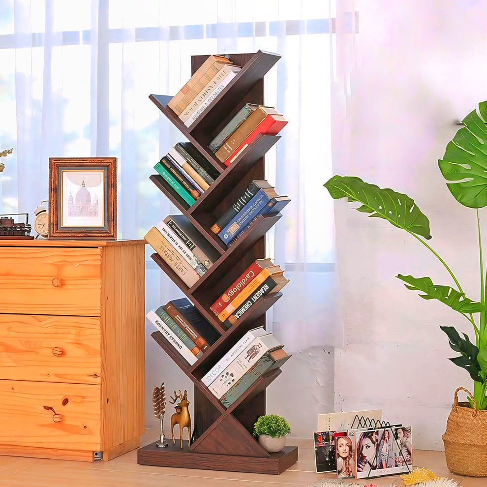 9 Tier Tree Bookshelf Without Box