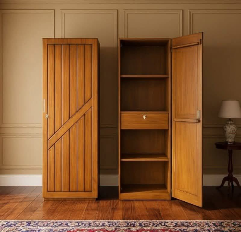 Wooden One Door Almira