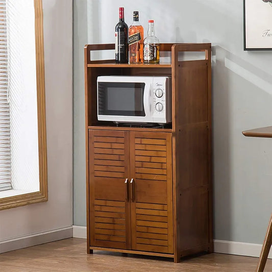 Minimalist Wooden Oven Rack Organizer