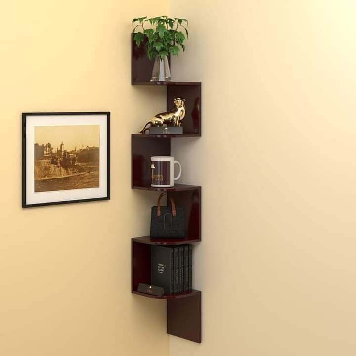 Exclusive Wooden Corner Shelf