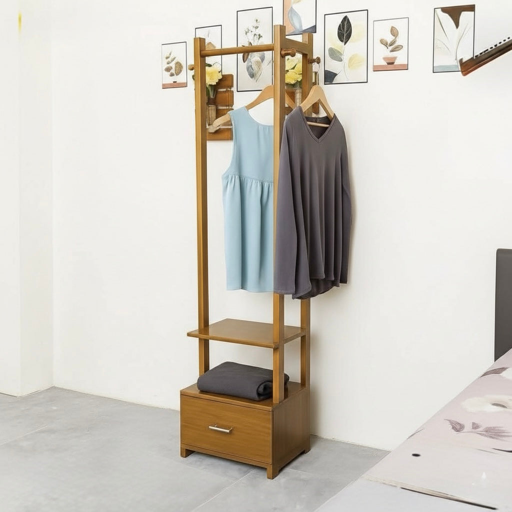 Wooden Stylish Cloth Stand