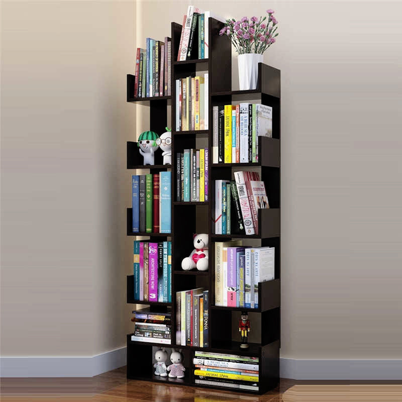 L-Shape Large Bookshelf For Office & Home