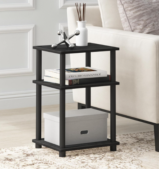 Wooden 3-Tier Side Table | Bedside Table