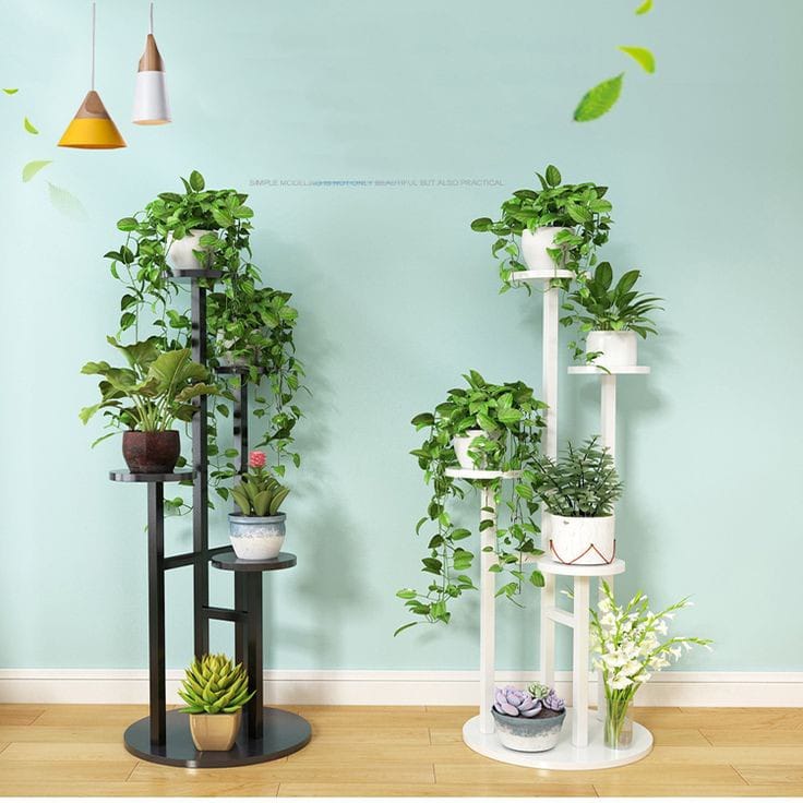 Exclusive Wooden Round shape 4 Tob Flower stand