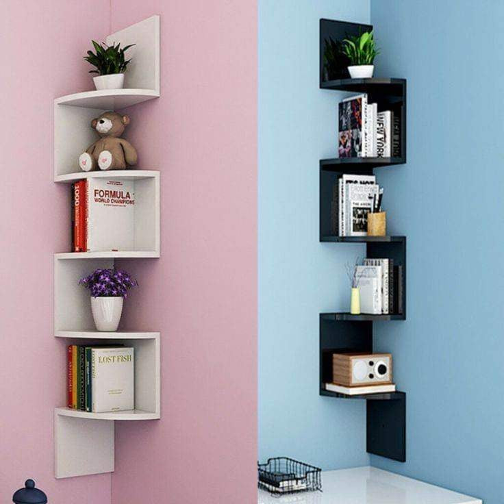 Exclusive Wooden Corner Shelf