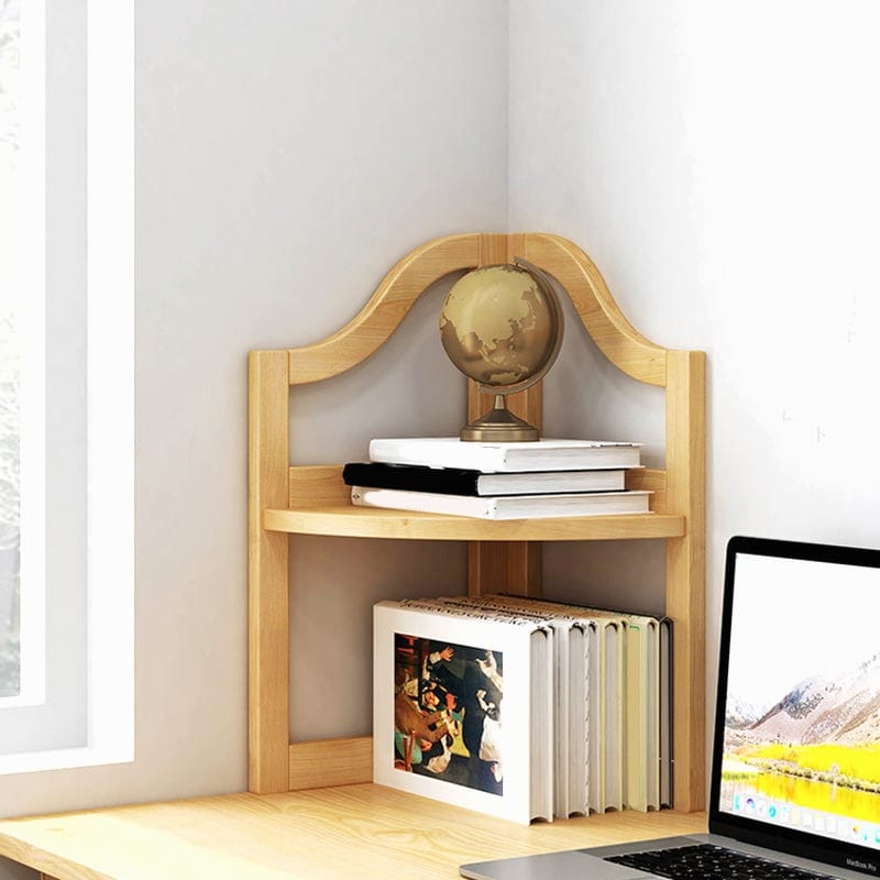Wooden Mini Corner Shelf