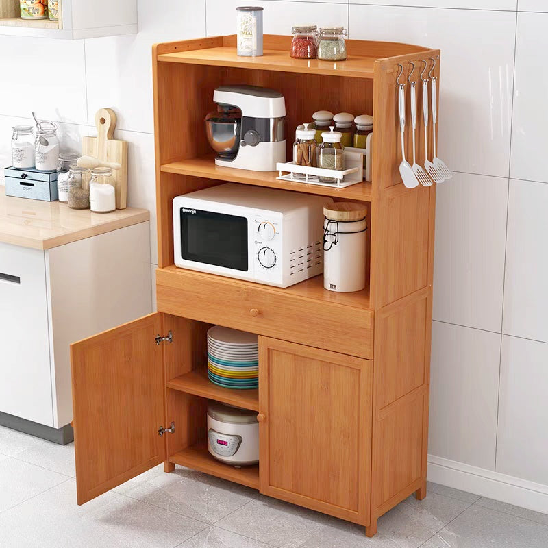 Wooden Kitchen Cabinet with Oven Space & Drawer